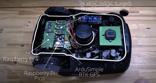 Construya su propia cortadora de césped inteligente con Raspberry Pi