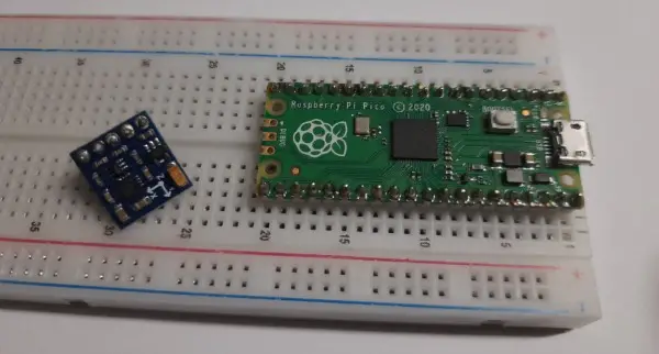 Magnetómetro Brújula con Raspberry PI Pico: cableado GY-271 HMC5883L y uso con MicroPython