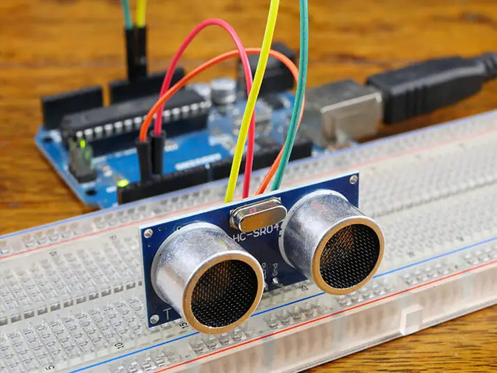 Sensor de distancia Arduino usando el HC-SR04