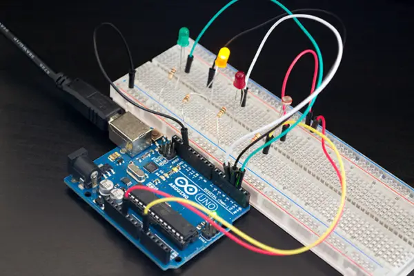 Sensor de luz Arduino usando un fotorresistor