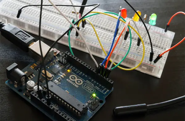 Sensor de temperatura Arduino DS18b20 - 