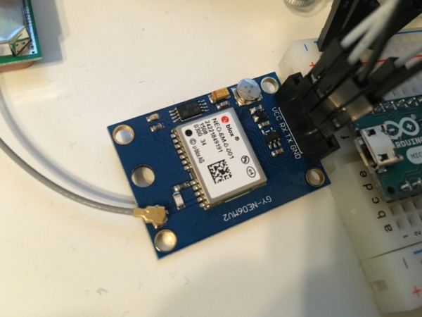 Interfaz del módulo GPS uBlox NEO6M con Arduino